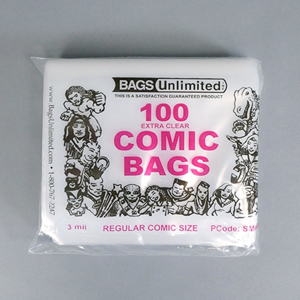 Polyethylene Regular COMIC Bags are